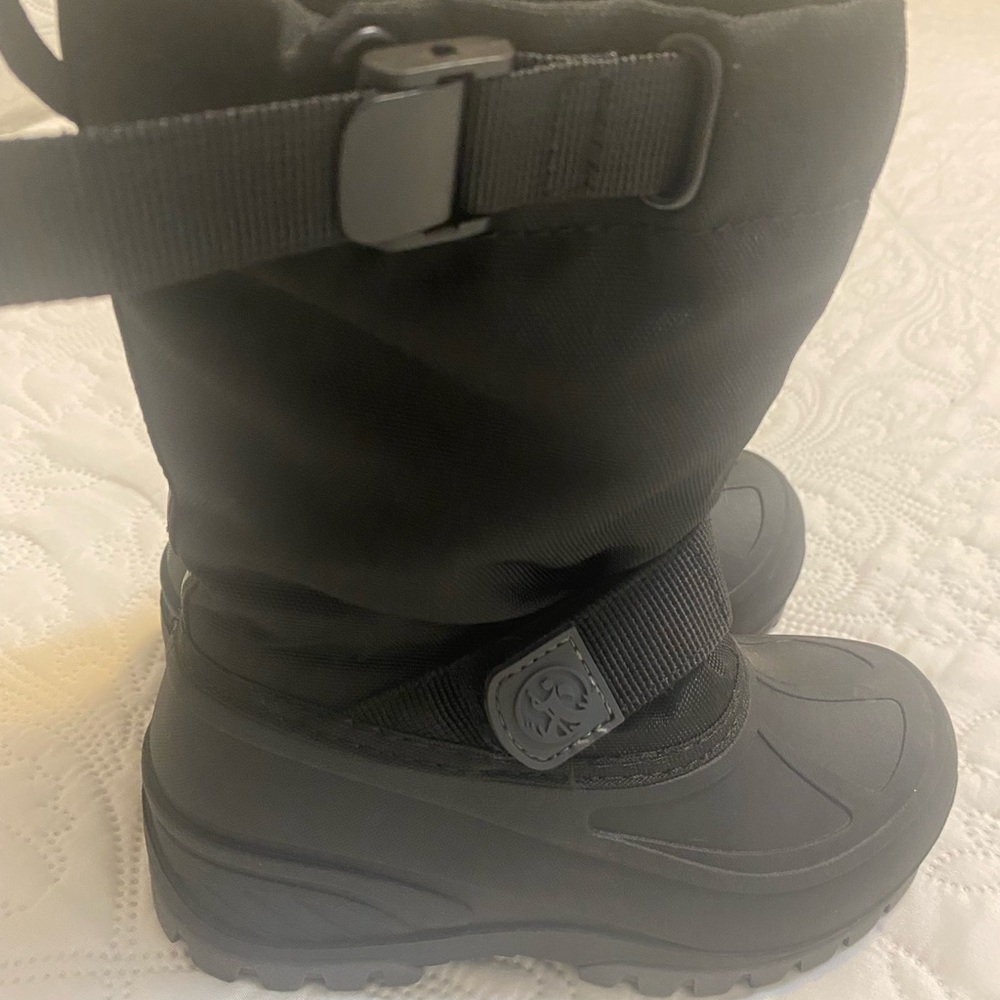 Northside Black Thinsulate Snow Boots Toddler 10